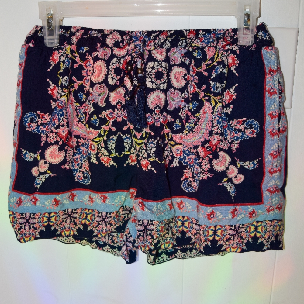 Boho festival shorts made in india